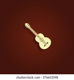 Acoustic guitar icon.