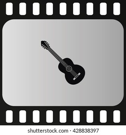 Acoustic guitar icon.