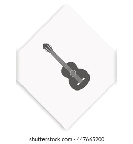 Acoustic guitar icon.