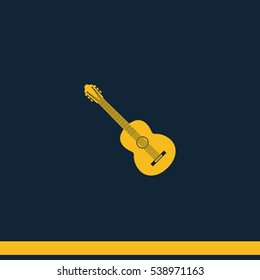 Acoustic guitar icon.
