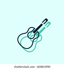 Acoustic guitar icon