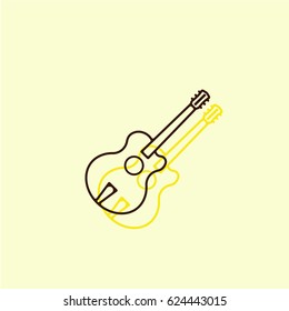 Acoustic guitar icon