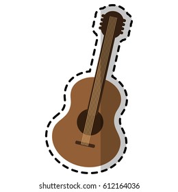 acoustic guitar icon image 