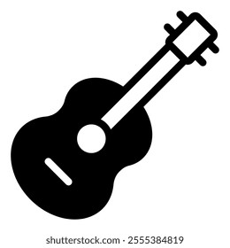 Acoustic Guitar icon for web, app, infographic, etc