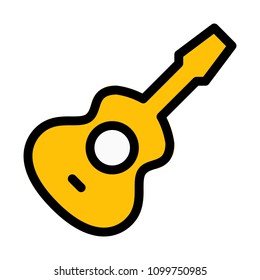 Acoustic Guitar Isolated