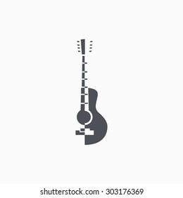 Acoustic Guitar Logo