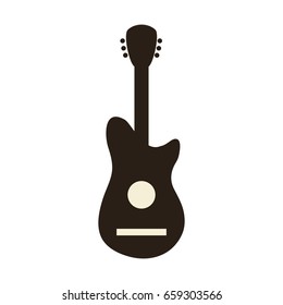 Acoustic guitar music instrument