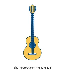 Acoustic guitar music instrument