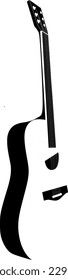 acoustic guitar musical instrument illustration


