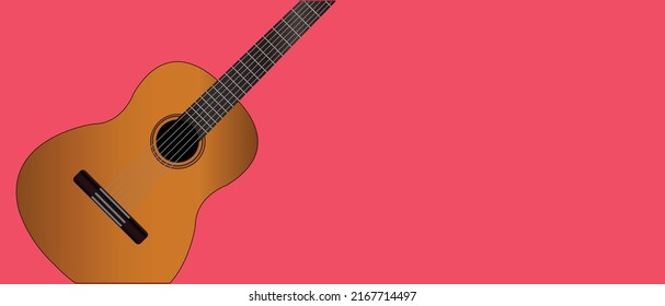 acoustic guitar vector design.
world music festival concept.
Jazz music festival idea.