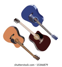 acoustic guitars
