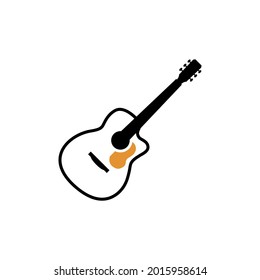 Acoustic icon design template vector isolated illustration