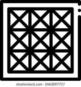 icono acústico. Diseño De Estilo Lineal Delgado Aislado Sobre Fondo Blanco