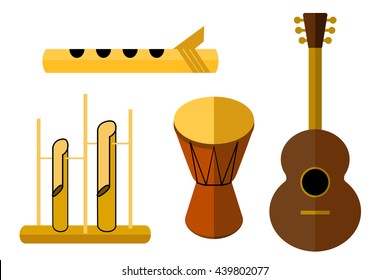 Acoustic music instruments
