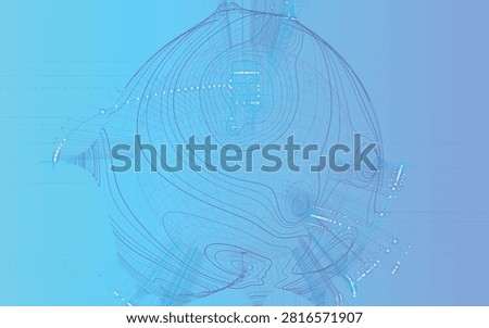 Acoustic Resonance Chladni Wave Pattern for Modern Tech Design and Digital Sound Art Backdrops