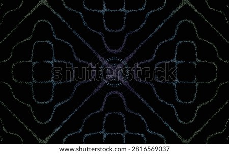 Acoustic Resonance Wave Network Pattern for Advanced Digital Sound Design Backdrops