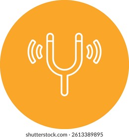 Acoustic vector icon. Can be used for printing, mobile and web applications.