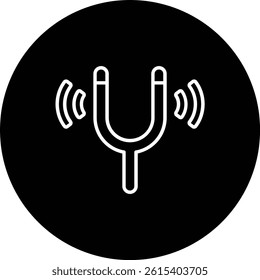 Acoustic vector icon. Can be used for printing, mobile and web applications.