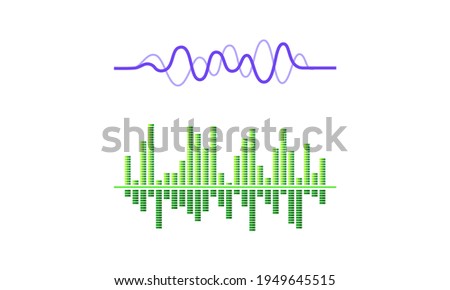 Acoustic Waves as Audible Sound with Compression and Decompression Vector Set