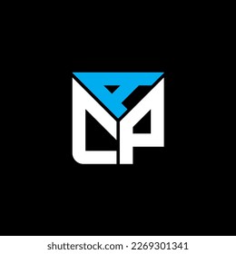 ACP letter logo creative design with vector graphic, ACP simple and modern logo.