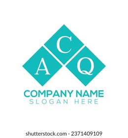 ACQ creative initials letter logo concept or design on a WHITE background