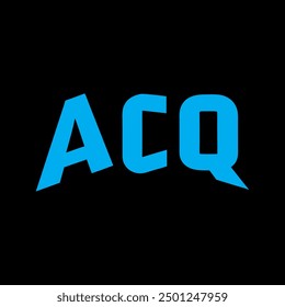 ACQ letter logo Creative Design.
ACQ monogram Logo Unique Concept Vector.
ACQ creative  modern flat abstract  initials letter logo.

