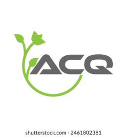 Diseño del Vector del logotipo de la letra de ACQ, logotipo simple y moderno de ACQ. Diseño de alfabeto lujoso ACQ