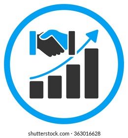 Acquisition Growth Icon