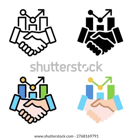 Acquisition icon collection of various styles for design branding, print and digital media