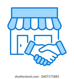 Acquisition Icon Element for Design