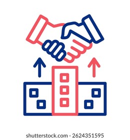 Acquisition Icon Element For Design
