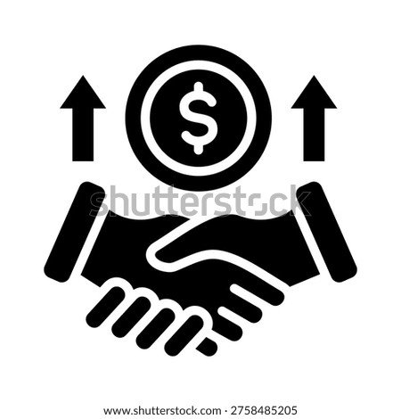 Acquisition Icon Element for Design