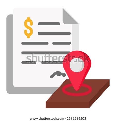 Acquisition Icon in Flat Color Style. Simple Vector Design. Simple Vector Flat Icon
