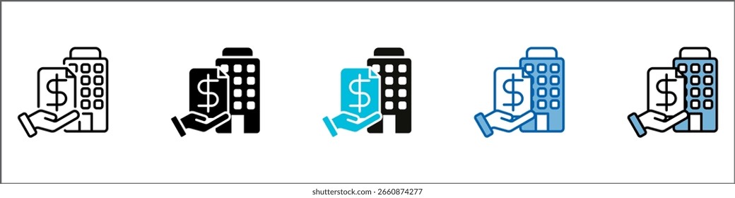 Acquisition Icon Pack Multistyle Illustration