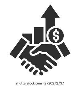 Icono de adquisición Colección de Vector único