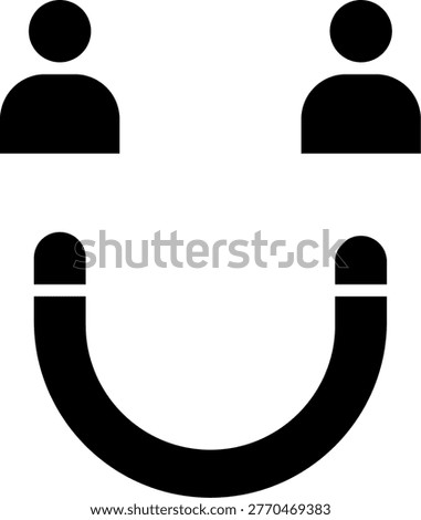 Acquisition Line Icon Vector Design