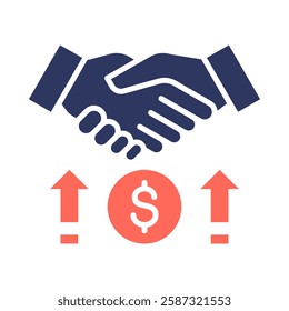 Acquisitions Icon Element For Design