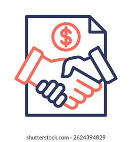 Acquisitions Icon Element For Design