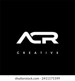 ACR Letter Initial Logo Design Template Vector Illustration