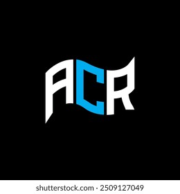 Design de logotipo ACR, logotipo simples e moderno ACR. ACR design de alfabeto luxuoso  
