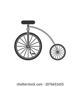 acrobat bike icon, acrobat bike vector sign symbol