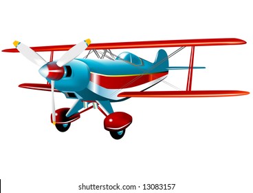 Acrobatic Pitts Special (VECTOR) fully editable fuselage