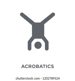 Acrobatics icon. Acrobatics design concept from Circus collection. Simple element vector illustration on white background.