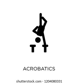 Acrobatics icon. Acrobatics symbol design from Circus collection. Simple element vector illustration on white background.