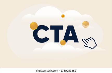 Acronym CTA As Call To Action