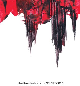 Acrylic colors brush : EPS.10 Vector