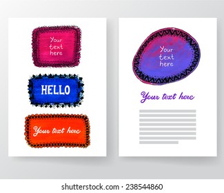 Acrylic frames template.