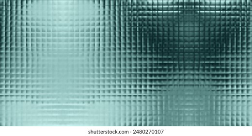 Acrylic glass effect. Blurred frosted reed plate. Premium cosmetic window panel. Metal embossing seamless sheet. Stained silver striped paper. Modern iridescent y2k ice material display close-up.