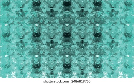 Acryl-Mesh-Muster und Grunge-Textur mit ornamentaler Synchronisation in Wiederholung. Mit Unschärfeeffekt in 2D-Darstellung. EPS 10. Batik. Asiatisch. Abstrakter Hintergrund. Hintergrundmuster. Einzigartig traditionell. Boho-Text 
