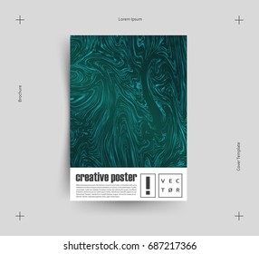 Acrylic mixing. Paint splash. Liquid fluid. It can be used for poster, brochure, invitation, cover book, catalog. Size A4. Vector illustration eps10